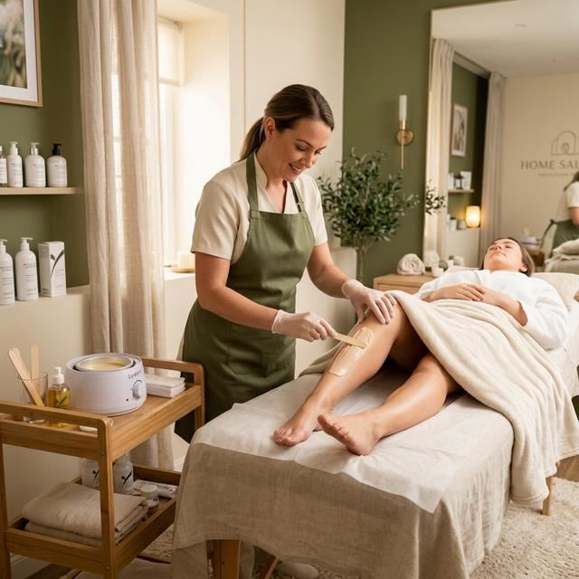 Waxing near me - professional waxing and hair removal service at home in Dubai